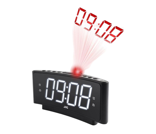 JVC JVC Radiobudzik RA-E314B, Black - 1514931 - zdjęcie 2